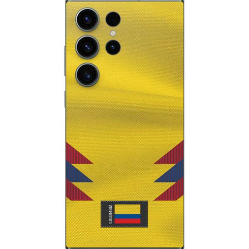 Colombia Soccer Flag Galaxy S25 Ultra Skin